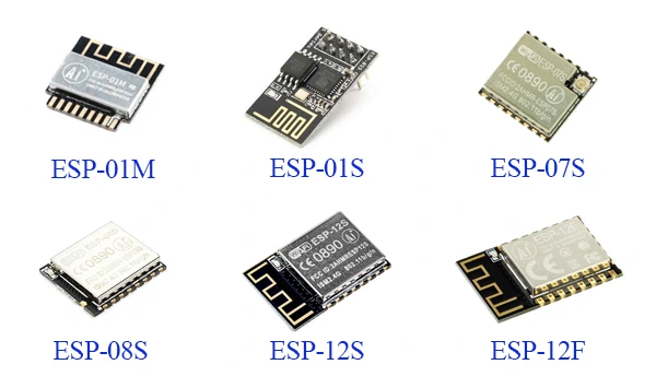 ماژول های ESP8266 شرکت AI-Thinker