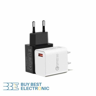 آداپتور 18 وات 5 ولت 3 آمپر USB3 fast charge