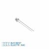 LED STRAW HAT 4.8MM BLUE