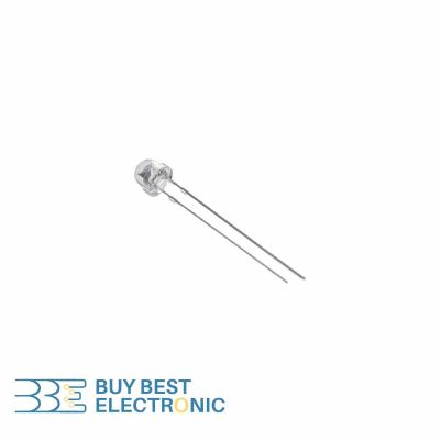 LED STRAW HAT 4.8MM BLUE