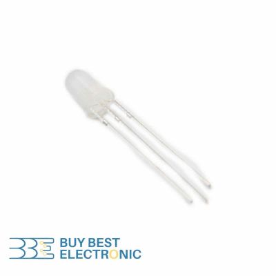 LED 5MM 3PIN RED-GREEN COMMON CATHODE