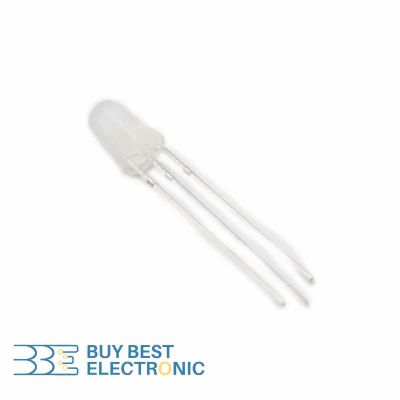 LED 5MM 3PIN RED-GREEN COMMON ANODE