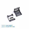 Nano SIM Card Holder 6 pin- flip open