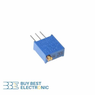 MULTITURN TRIMMING POTENTIOMETER 200OHMS
