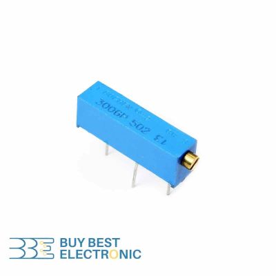 AXIAL MULTITURN TRIMMING POTENTIOMETER 5KOHM
