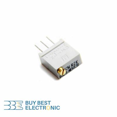 MULTITURN TRIMMING POTENTIOMETER 2KOHMS GRAY
