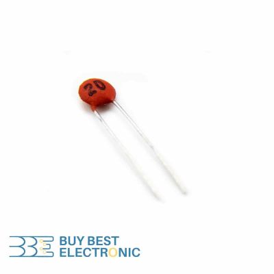 CERAMIC DISC CAPACITOR 20PF 50V