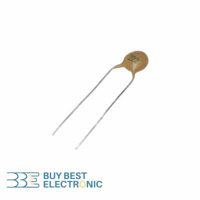 CERAMIC DISC CAPACITOR 2.2NF 50V