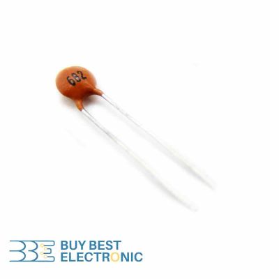CERAMIC DISC CAPACITOR 6.8NF 50V