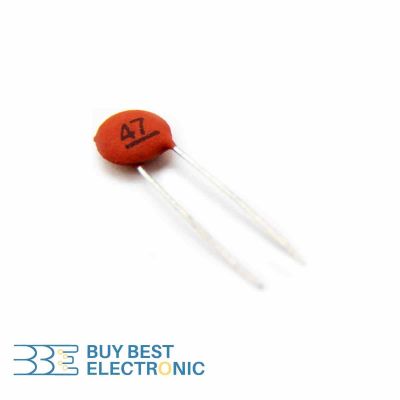 CERAMIC DISC CAPACITOR 47PF 50V