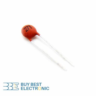 CERAMIC DISC CAPACITOR 270PF 50V