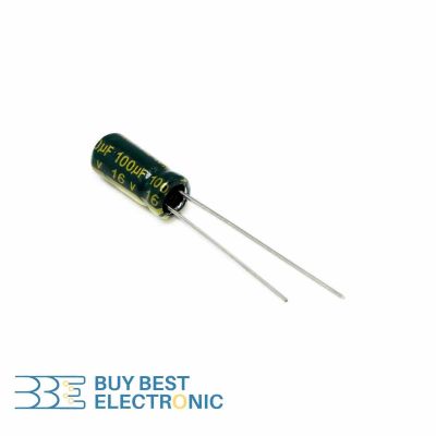 100UF 16V-5*11-105C-GREEN