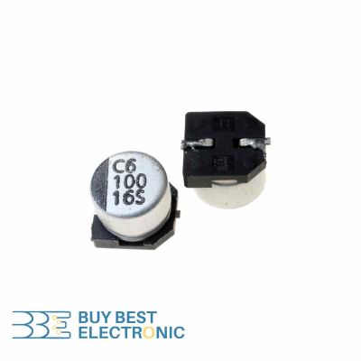 100UF 16V SMD 6.3*5.4MM (Refurbished)