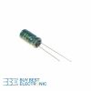 33UF 50V-6.3*12-105C-GREEN