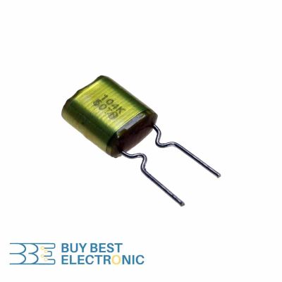 POLYESTER CAPACITOR 100NF 50V 5MM