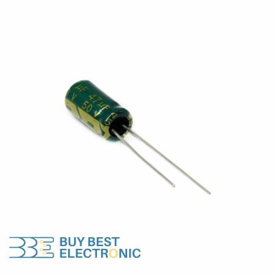 47UF 50V-6.3*12-105C-GREEN