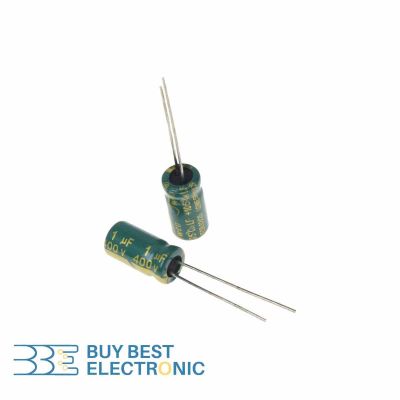 1UF 400V-6.3*12-105C-GREEN