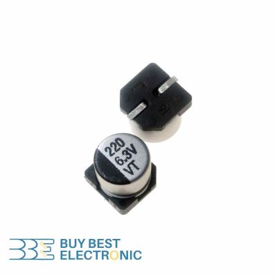 220UF 6.3V SMD 6.3*5.4MM