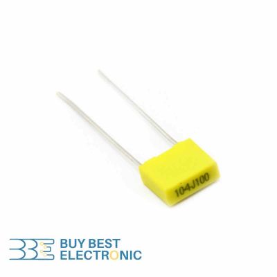 MKT CAPACITOR 100NF 100V 5MM