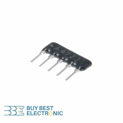 RESISTOR ARRAY 4.7KOHMS 5PIN