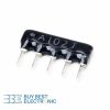 RESISTOR ARRAY 1KOHMS 5PIN