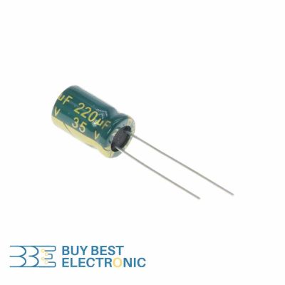 220UF 35V-8*12-105C-GREEN