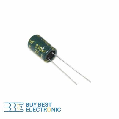 330UF 25V-8*12-105C-GREEN