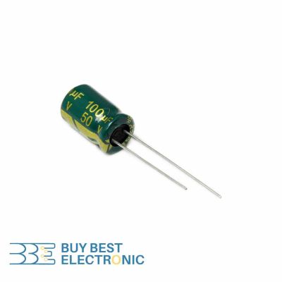 100UF 50V-8*12-105C-GREEN