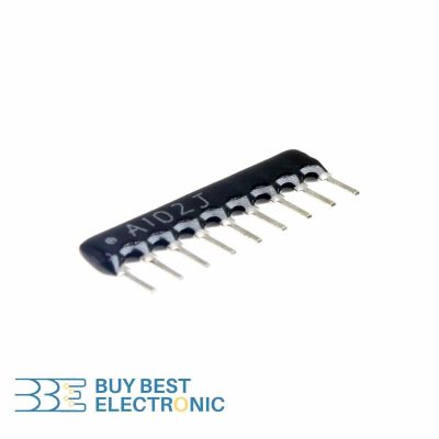 RESISTOR ARRAY 1KOHMS 9PIN