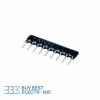 RESISTOR ARRAY 10KOHMS 9PIN