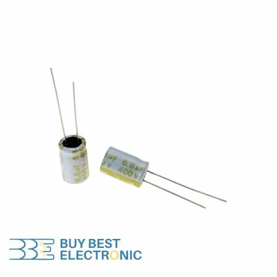 6.8UF 400V-8*12-105C-WHITE