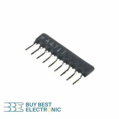 RESISTOR ARRAY 470OHMS 9PIN