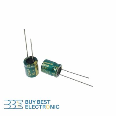 220UF 50V-10*13-105C-GREEN