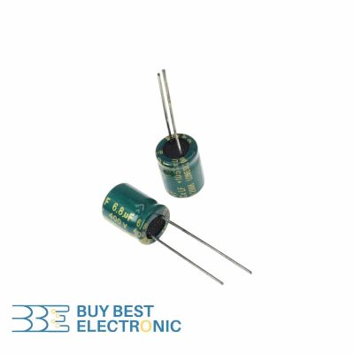 6.8UF 400V-10*13-105C-GREEN