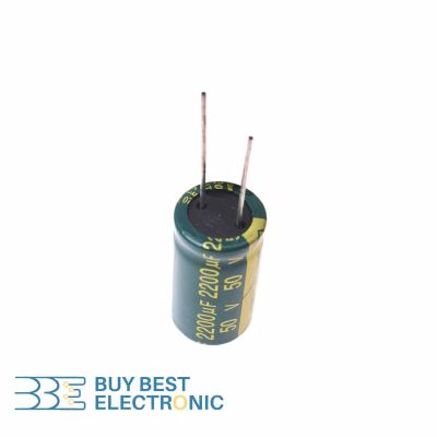 2200UF/50V-16X30-105C-GREEN