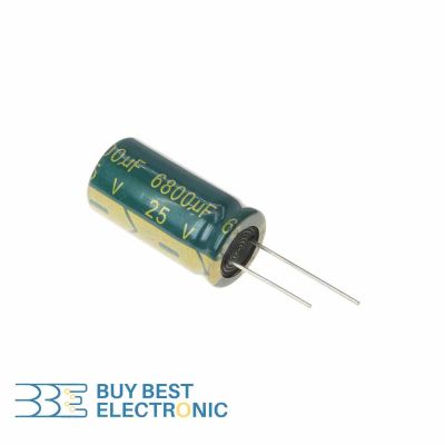 6800UF/25V-16X30-105C-GREEN