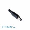 DC MALE PLUG 2.1*5.5MM COPPER