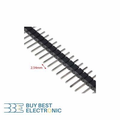 PIN HEADER 1*40 MALE ST 2.54MM