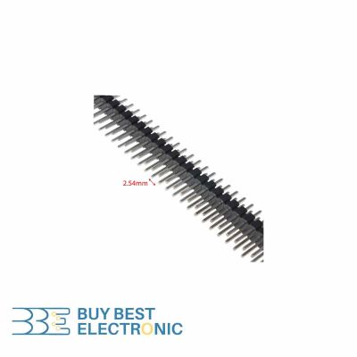 PIN HEADER 2*40 MALE ST 2.54MM