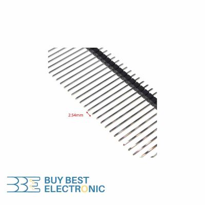 PIN HEADER 1*40 MALE 27MM ST 2.54MM