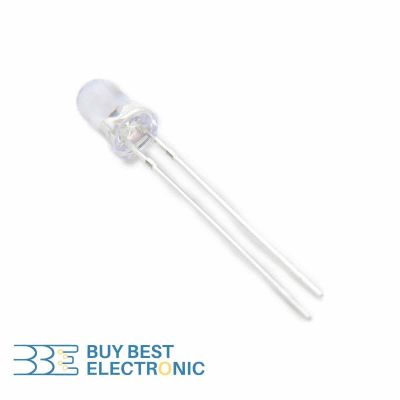 LED 5 WHITE HIGH BRIGHT