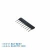 RESISTOR ARRAY 3.3KOHM 9PIN