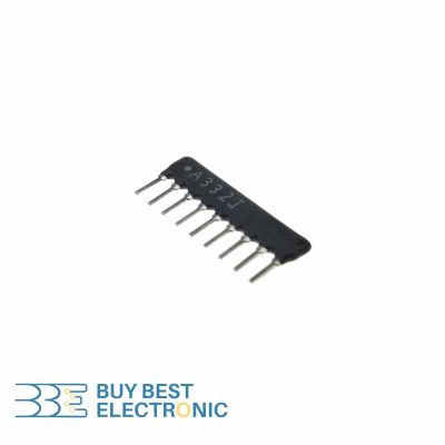 RESISTOR ARRAY 3.3KOHM 9PIN
