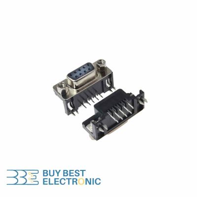 9 PIN D-SUB RIGHT ANGEL FEMALE