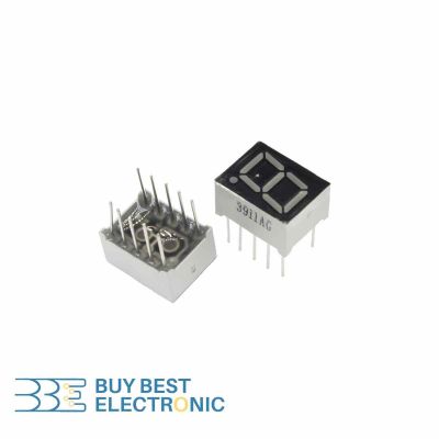 7SEGMENT DISPLAY 1DIGIT COMMON CATHODE 10*13 GREEN