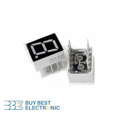 7SEGMENT DISPLAY 1DIGIT COMMON CATHODE 10*13 RED