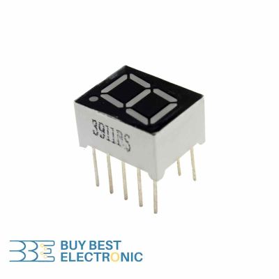 7SEGMENT DISPLAY 1DIGIT COMMON ANODE 10*13 RED