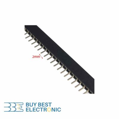 PIN HEADER 1*40 FEMALE ST 2MM
