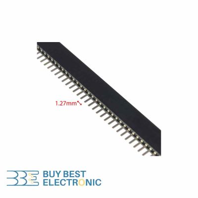 PIN HEADER 1x40 FEMALE ST 1.27MM