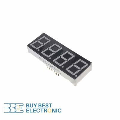 7SEGMENT DISPLAY 4DIGIT COMMON ANODE 19*51 RED